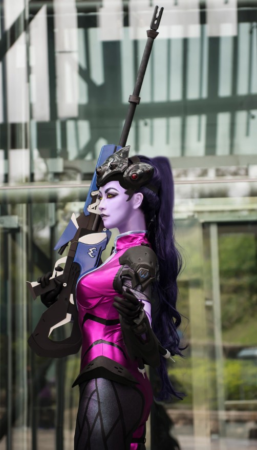 五十 - OVERWATCH-Widowmaker-2018 NYX Professional Makeup Luv Out Loud 真本色、大聲愛 COSPLAY彩妝造型大賽