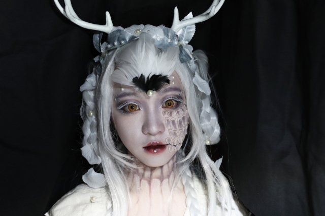 晨夜 - 無色之國的女王：鴆霜-2018 NYX Professional Makeup Luv Out Loud 真本色、大聲愛 COSPLAY彩妝造型大賽
