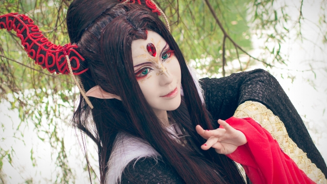殺氣 - 惑魅妖歌-2018 NYX Professional Makeup Luv Out Loud 真本色、大聲愛 COSPLAY彩妝造型大賽