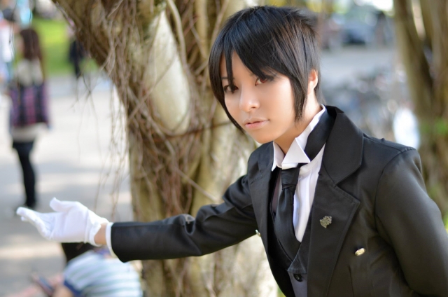 小黑 - 那名執事_賽巴-2018 NYX Professional Makeup Luv Out Loud 真本色、大聲愛 COSPLAY彩妝造型大賽