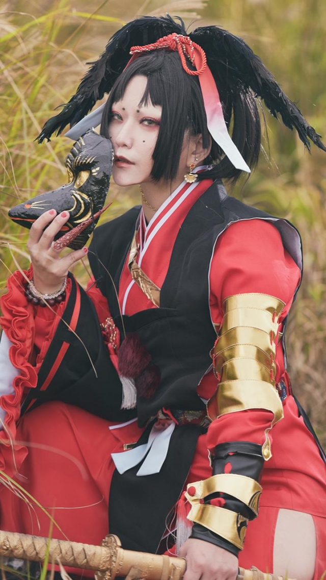 Castie矢部佐 - ONFINDENT 自信_刀劍亂舞_小烏丸-2018 NYX Professional Makeup Luv Out Loud 真本色、大聲愛 COSPLAY彩妝造型大賽