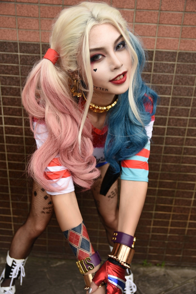辰也 - Harley Quinn_ Suicide Squad-2018 NYX Professional Makeup Luv Out Loud 真本色、大聲愛 COSPLAY彩妝造型大賽