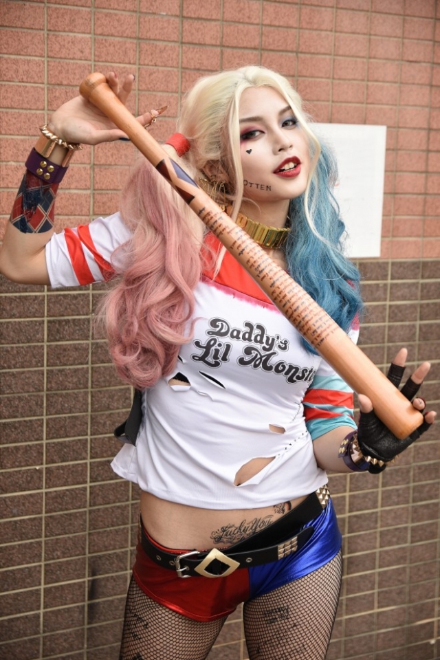 辰也 - Harley Quinn_ Suicide Squad-2018 NYX Professional Makeup Luv Out Loud 真本色、大聲愛 COSPLAY彩妝造型大賽