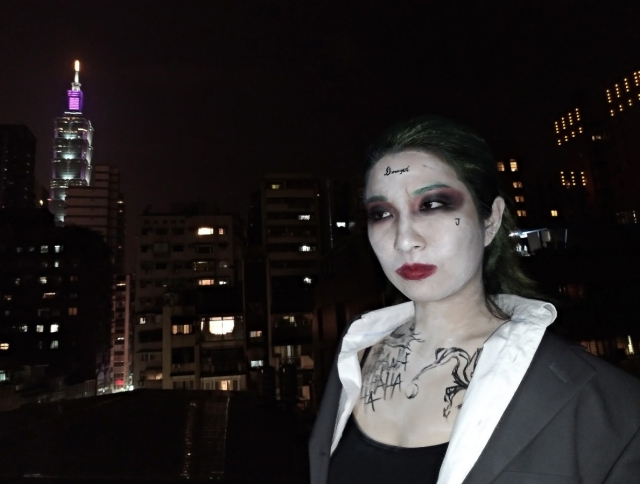 Chris - JOKER in Suicide Squad 瘋狂無悔的愛-2018 NYX Professional Makeup Luv Out Loud 真本色、大聲愛 COSPLAY彩妝造型大賽