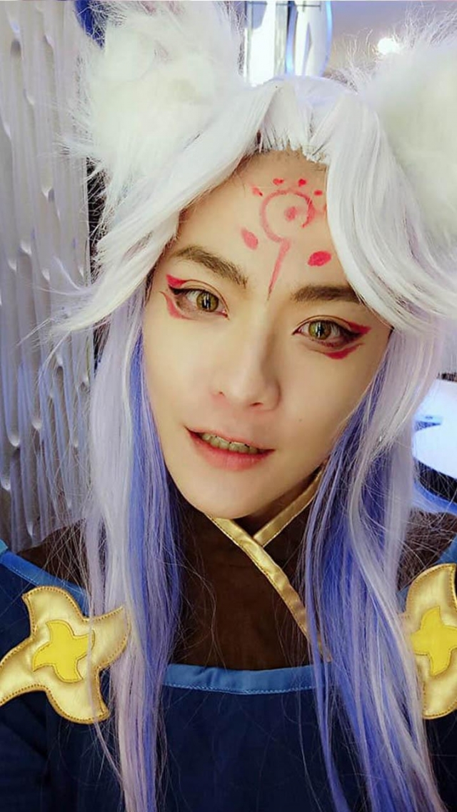 啾吉 - 陰陽師妖狐-2018 NYX Professional Makeup Luv Out Loud 真本色、大聲愛 COSPLAY彩妝造型大賽