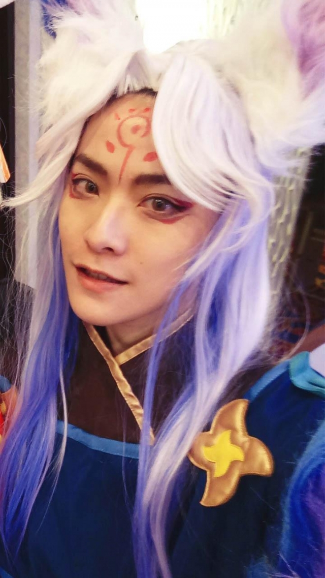 啾吉 - 陰陽師妖狐-2018 NYX Professional Makeup Luv Out Loud 真本色、大聲愛 COSPLAY彩妝造型大賽