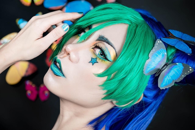 HIDE/小隱 - 天堂幻夢-2018 NYX Professional Makeup Luv Out Loud 真本色、大聲愛 COSPLAY彩妝造型大賽