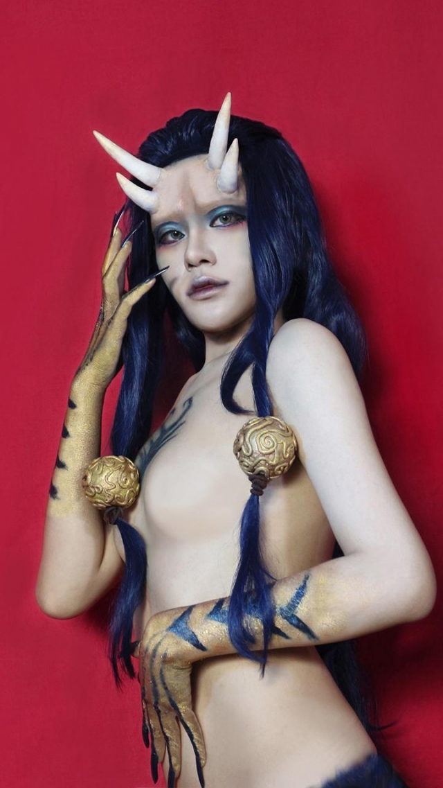 阿卡 - 勇敢無懼─神武羅-2018 NYX Professional Makeup Luv Out Loud 真本色、大聲愛 COSPLAY彩妝造型大賽