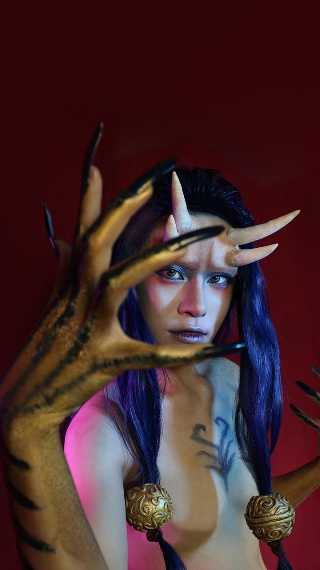 阿卡 - 勇敢無懼─神武羅-2018 NYX Professional Makeup Luv Out Loud 真本色、大聲愛 COSPLAY彩妝造型大賽