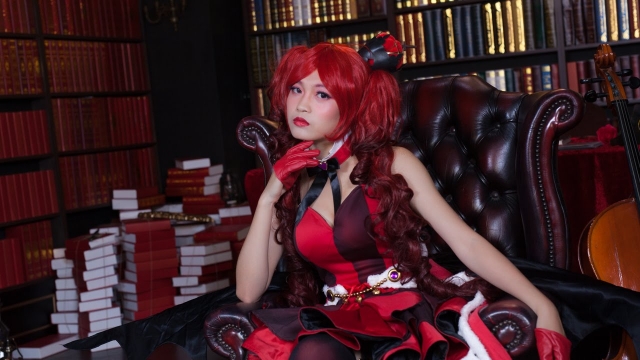 翊安 - 紅心皇后的日常-2018 NYX Professional Makeup Luv Out Loud 真本色、大聲愛 COSPLAY彩妝造型大賽