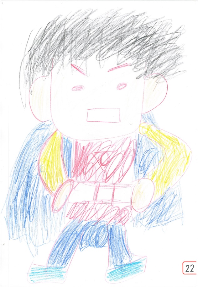 我的超人爸爸(序號22)-我的超人爸爸~繪畫投票