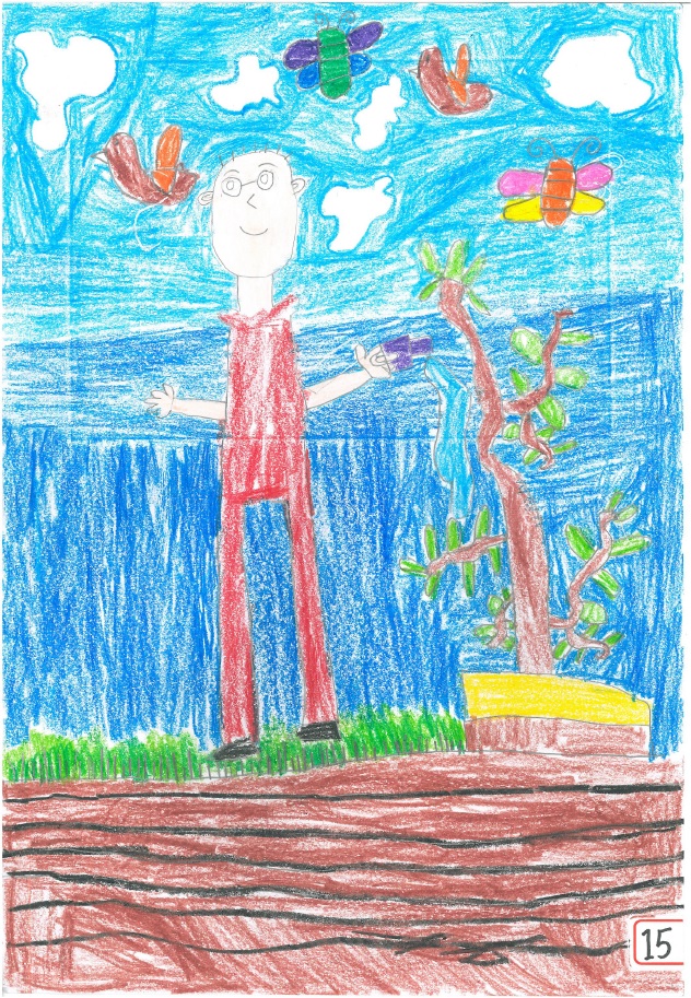 我的超人爸爸(序號15)-我的超人爸爸~繪畫投票