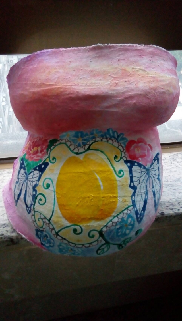 寶貝-創意胸肚模彩繪