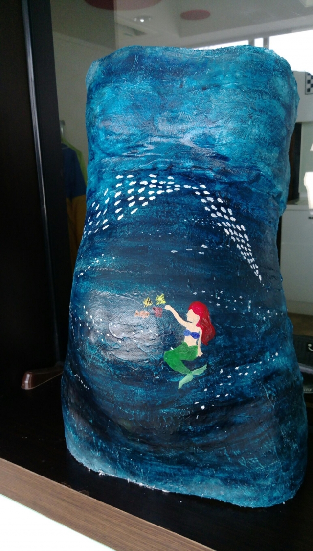 悠游～優游～-創意胸肚模彩繪