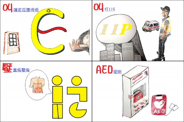 圖像CPR-緊急救護四格漫畫創意徵選活動