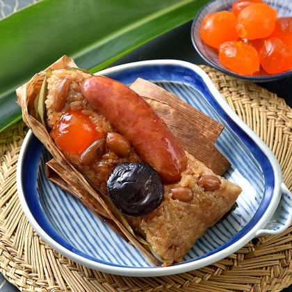 黑豬肉香腸粽-【端午飄香１０大粽系ＰＫ戰】