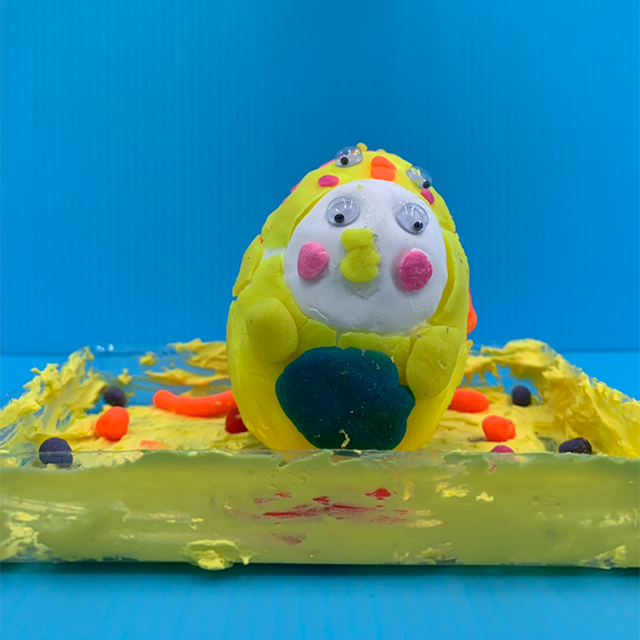 母雞帶小雞-創意彩蛋賽端午