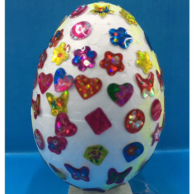 貼紙亮晶晶蛋-創意彩蛋賽端午