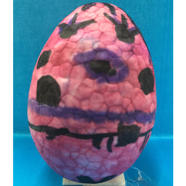 紅心地瓜蛋-創意彩蛋賽端午