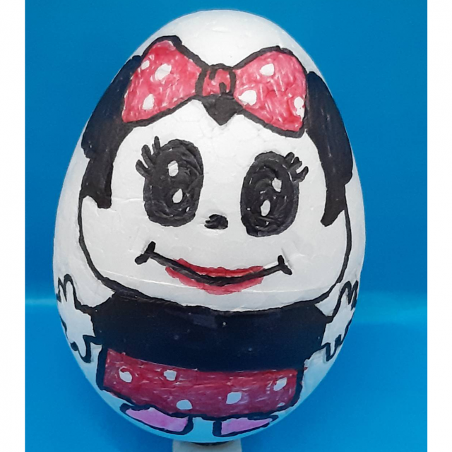 鬼娃米妮-創意彩蛋賽端午