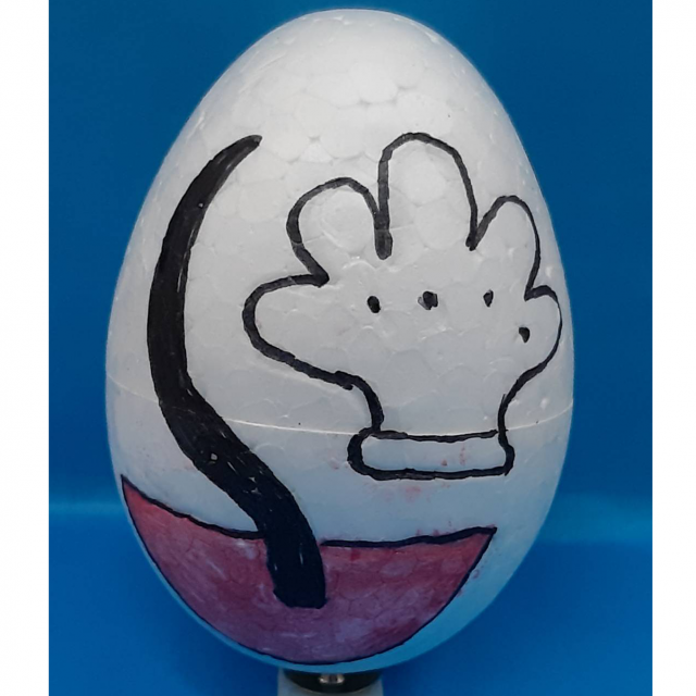 鬼娃米妮-創意彩蛋賽端午