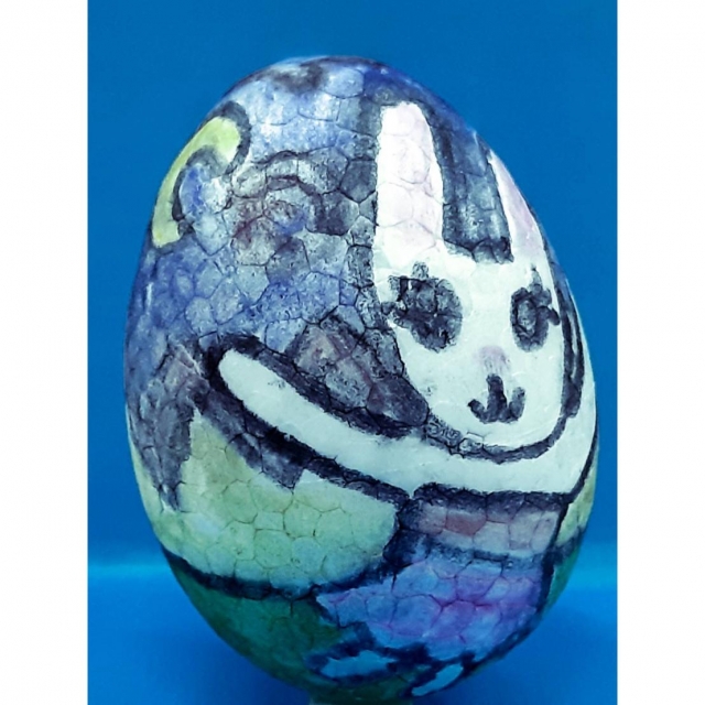 小兔子-創意彩蛋賽端午