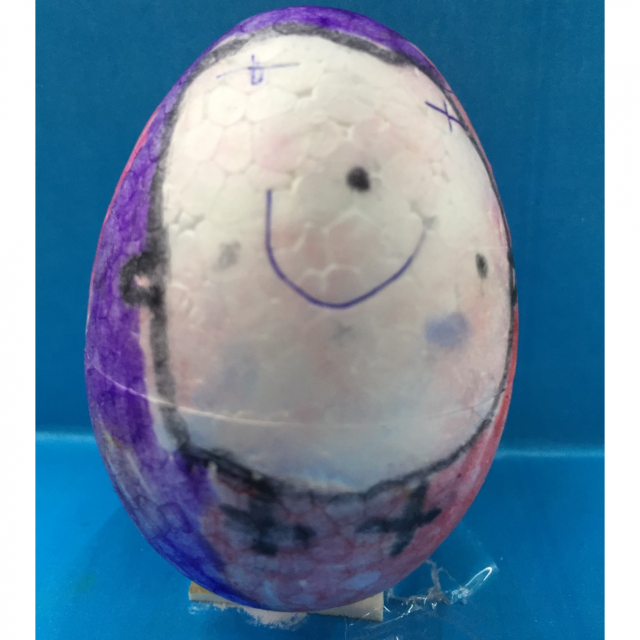 紫髮小男孩-創意彩蛋賽端午