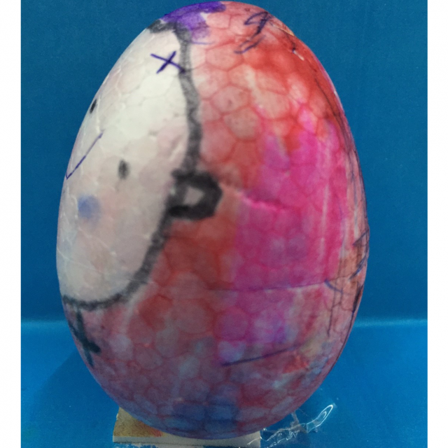 紫髮小男孩-創意彩蛋賽端午