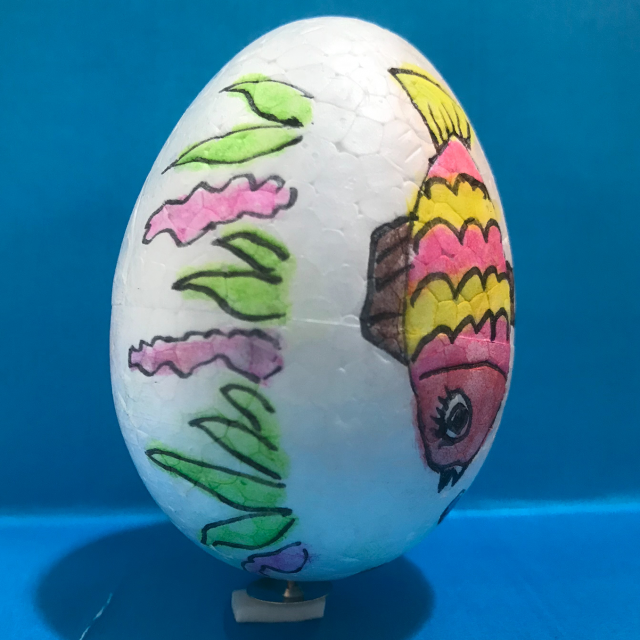 鯊魚-創意彩蛋賽端午