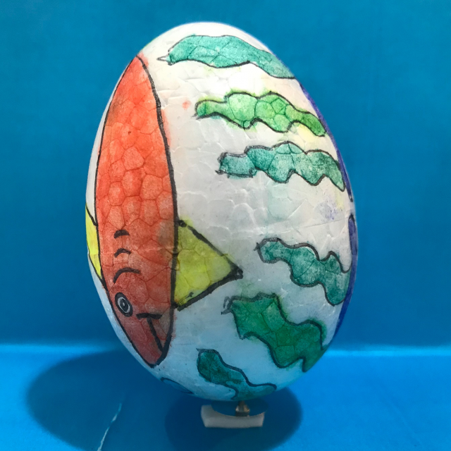 鯊魚-創意彩蛋賽端午