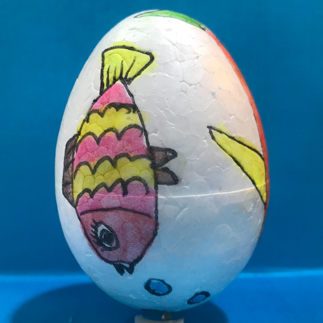 鯊魚-創意彩蛋賽端午