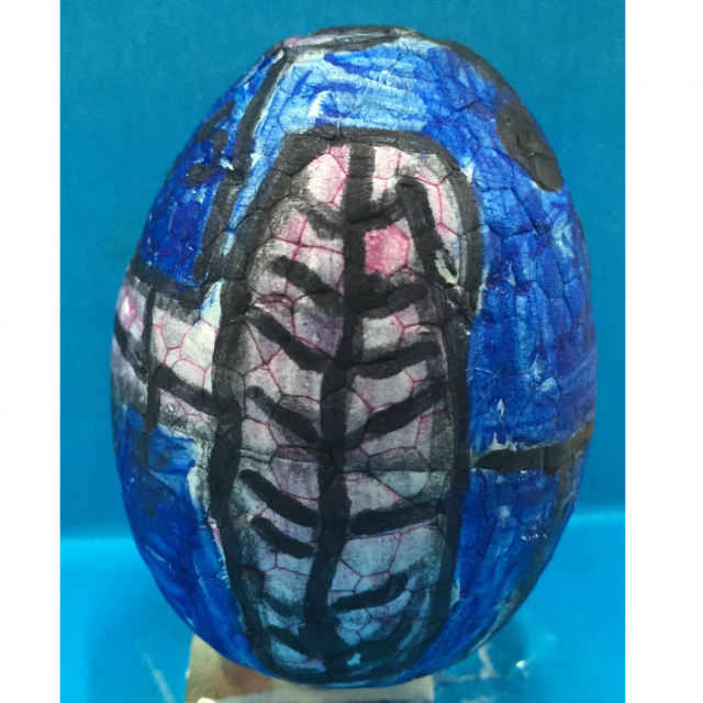 長尾山鳥-創意彩蛋賽端午