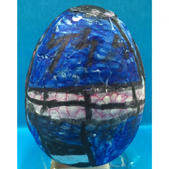 長尾山鳥-創意彩蛋賽端午