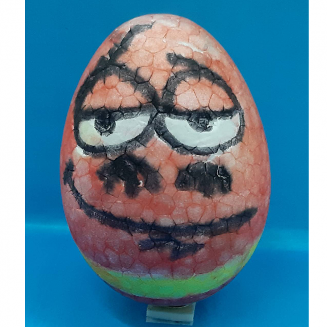 豆豆蟲想吃粽子-創意彩蛋賽端午