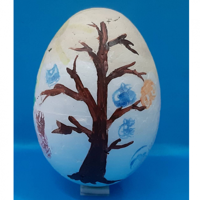 一顆樹-創意彩蛋賽端午