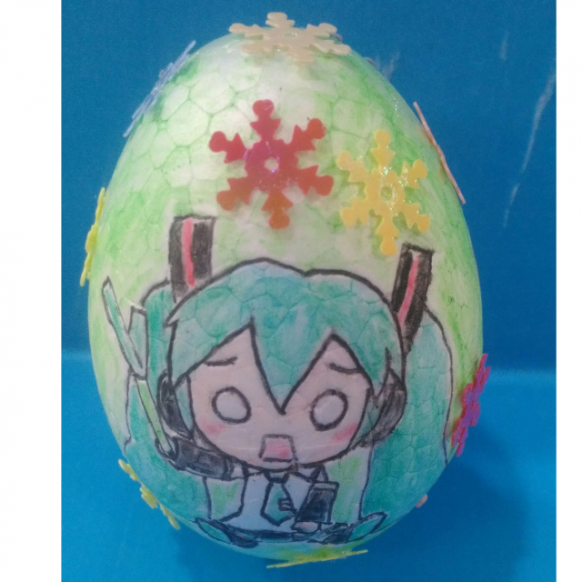 冰雪初音涼歡端午節-創意彩蛋賽端午