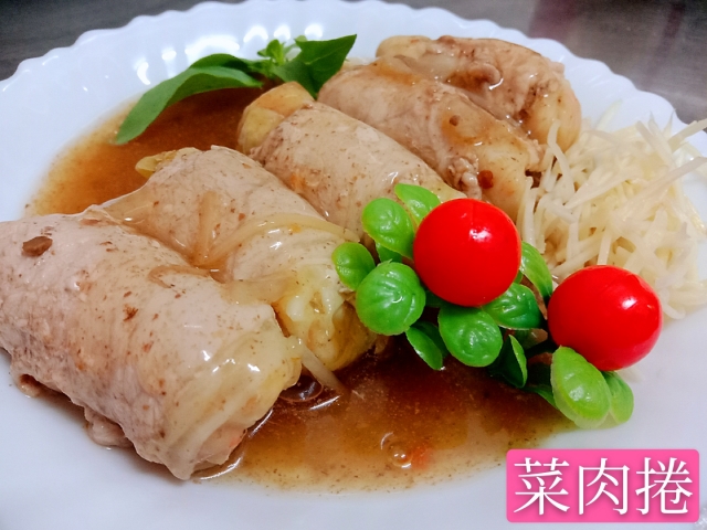 古早味菜肉捲佐焙煎胡麻醬-富味鄉【黑白對決　雙醬無敵】