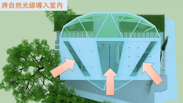 中正公園 「森林的鑽石」-【臺中市公益廁所競圖設計案】網路票選活動