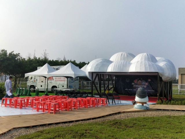 特殊舞台造型-桃園農業博覽會-天候競技場