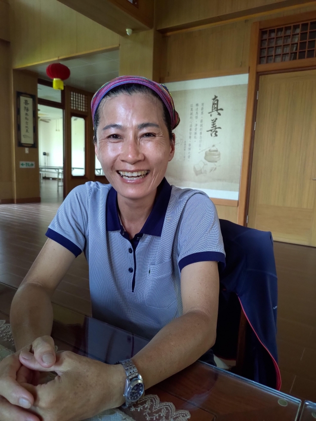 財團法人中華民國佛教慈濟慈善事業基金會屏東縣私立慈濟居家長照機構-蔡瑞珍-第五屆社區金點獎好想得獎之給我一個讚讚吧-個人獎-照顧服務員組