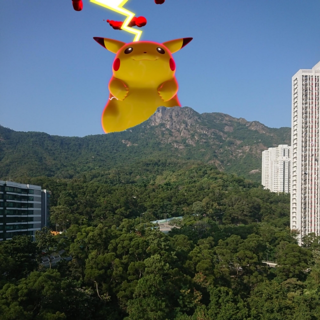 LEE Yan Hong-Pokemon 極巨化攝影作品投票活動