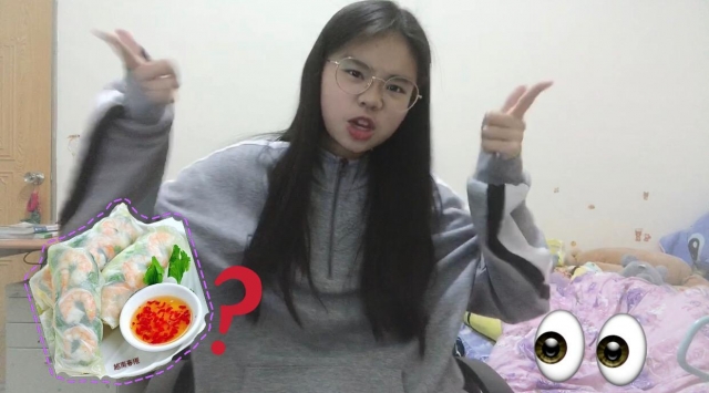How to make Vietnamese spring rolls ? 如何製作越南春捲 ?-The SCVS next top YouTuber