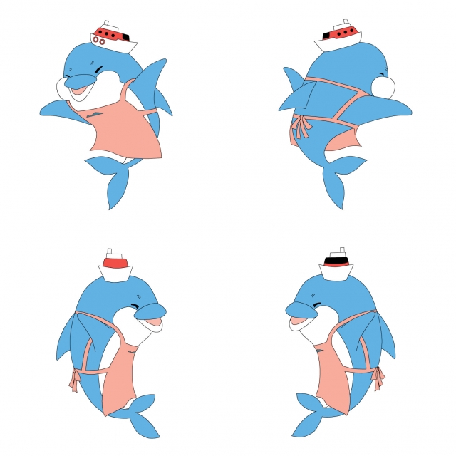 海笛兒（海笛為海豚的閩南語發音後的諧音，兒是為了讓他聽起來更可愛而 加的字）-2020 頭城吉祥物徵選競賽暨網路票選