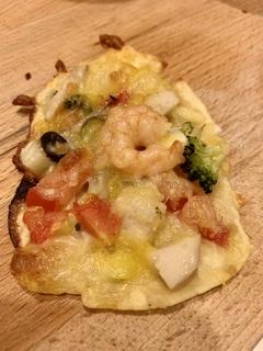 ㄧ口海鮮薄皮pizza!-八方高手創意雲集 - 八方雲集創意料理競賽