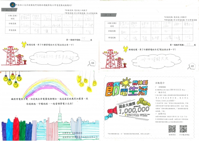吳東晉-雲林縣小縣民教育活動-「響應節電．友禮贈送」永定國小