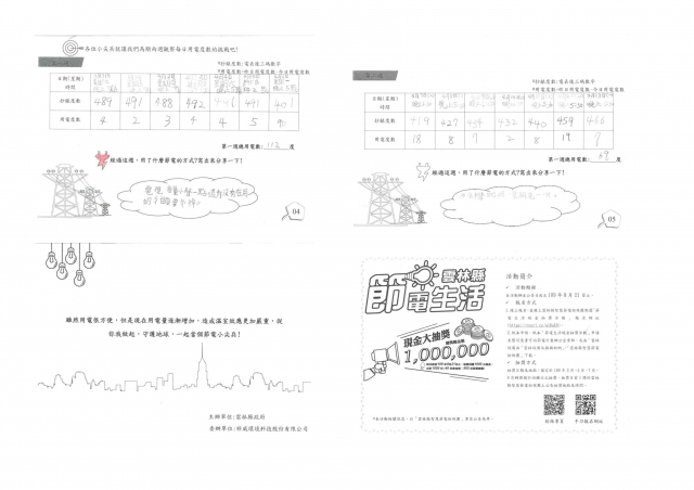 李若綺-雲林縣小縣民教育活動-「響應節電．友禮贈送」永定國小