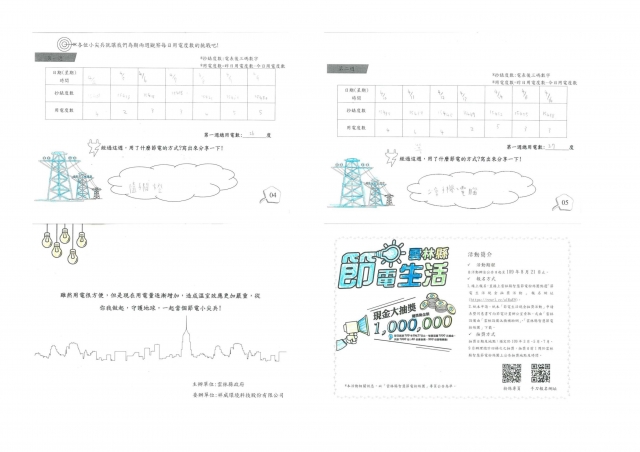 廖俊瑋-雲林縣小縣民教育活動-「響應節電．友禮贈送」永定國小