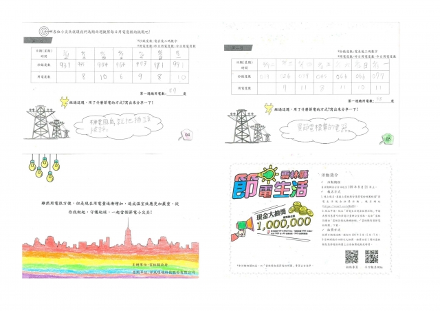 蘇鉦荃-雲林縣小縣民教育活動-「響應節電．友禮贈送」永定國小