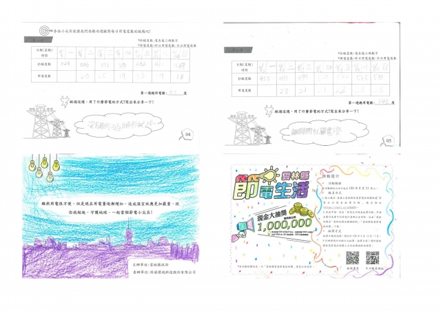 汪禾融-雲林縣小縣民教育活動-「響應節電．友禮贈送」永定國小