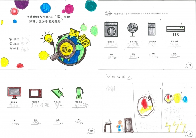 周宥呈-雲林縣小縣民教育活動學習紀錄冊-中溪國小
